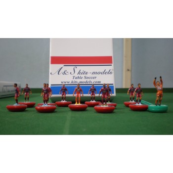 Subbuteo Andrew Table Soccer Panionios 2015-2016 on Lightweight Bases